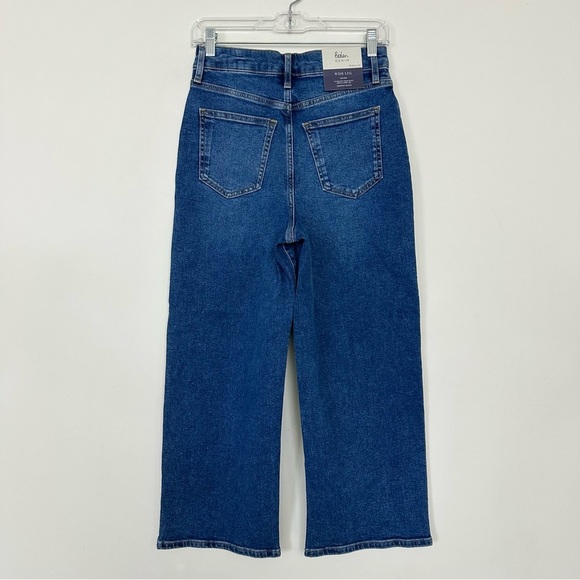 Boden Cropped Wide Leg Jeans R0099-MDN - Picture 4 of 10